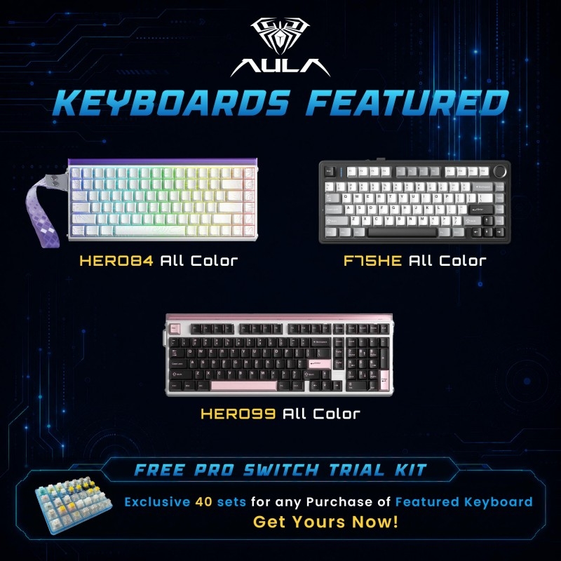 AULA Malaysia Experience Store Opens at Plaza Low Yat with Exclusive Gaming Gear Giveaway(图3)