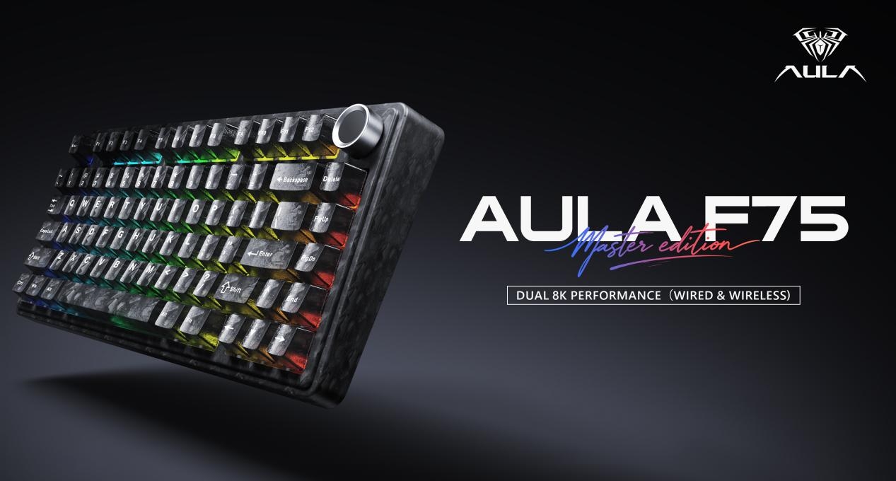 AULA F75 Master Edition: When a Classic 75% Mechanical Keyboard Reaches the Next Level(图2)