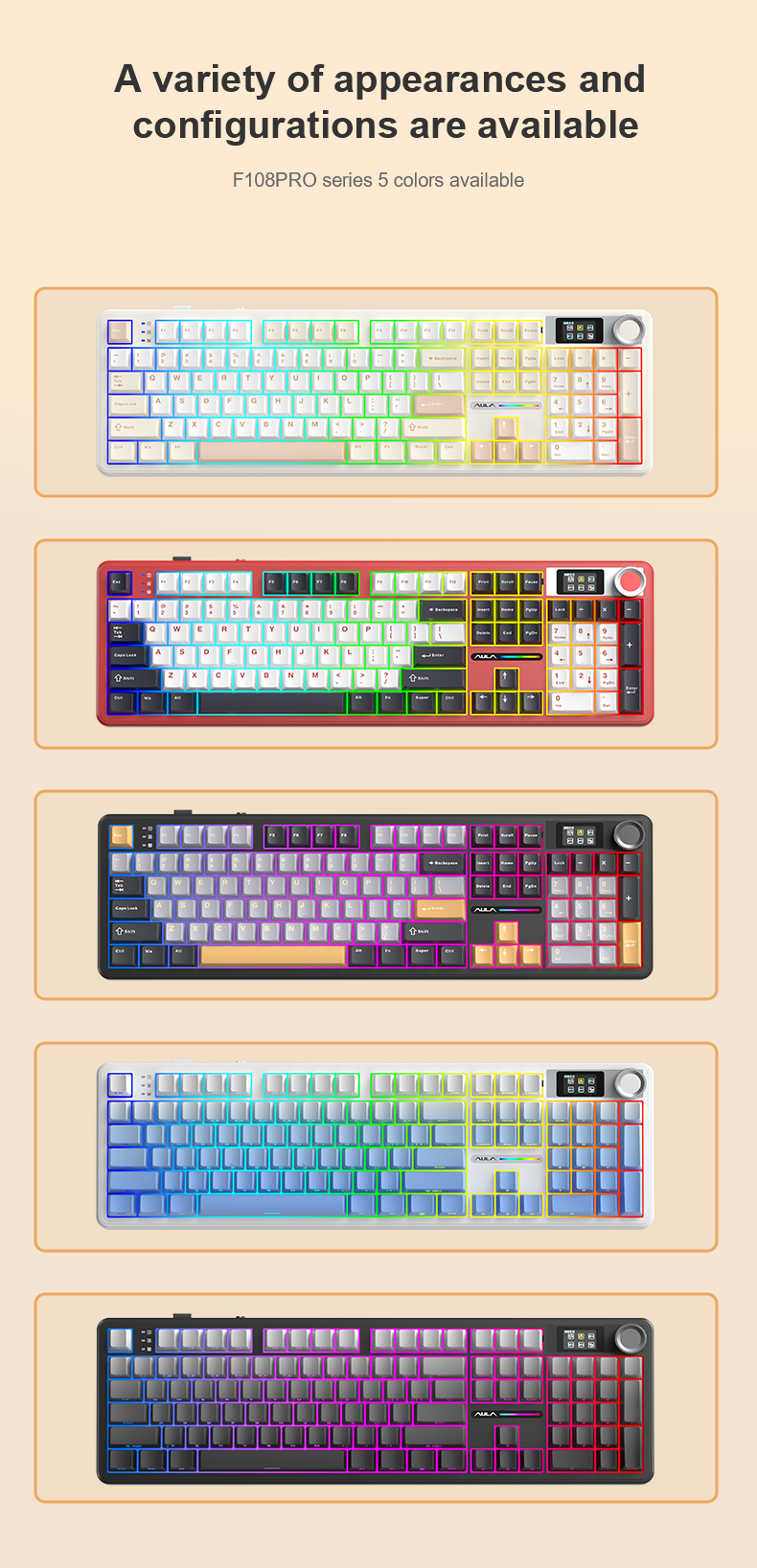 AULA F108PRO Mechanical Keyboard(图13) AULA F108PRO Mechanical Keyboard(图13)
