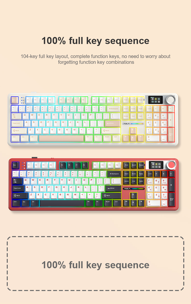 AULA F108PRO Mechanical Keyboard(图15) AULA F108PRO Mechanical Keyboard(图15)
