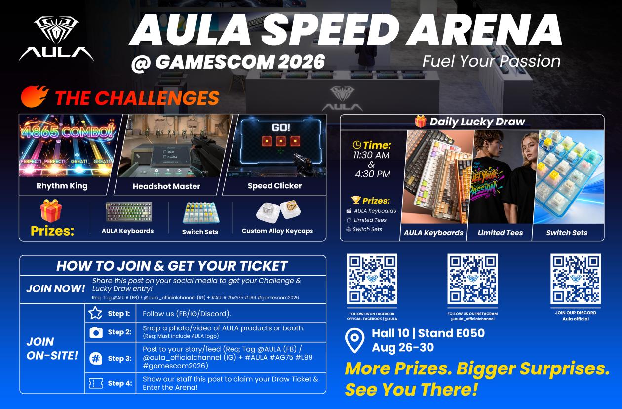 GAMESCOM 2026, ARE YOU READY?!(图1) GAMESCOM 2026, ARE YOU READY?!(图1)