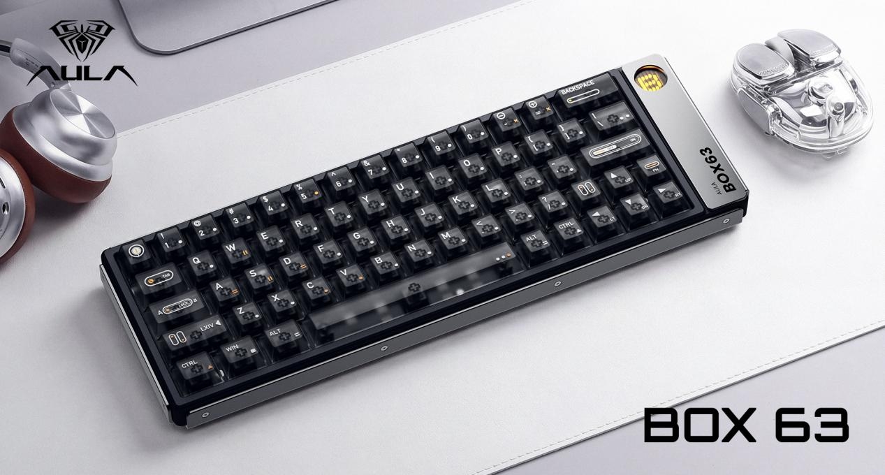 AULA BOX63: A Compact Flagship Gaming Keyboard Built for Modern Setups(图2) AULA BOX63: A Compact Flagship Gaming Keyboard Built for Modern Setups(图2)