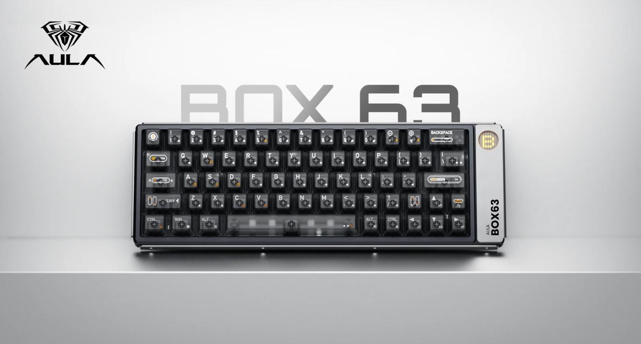 AULA BOX63: A Compact Flagship Gaming Keyboard Built for Modern Setups(图1) AULA BOX63: A Compact Flagship Gaming Keyboard Built for Modern Setups(图1)