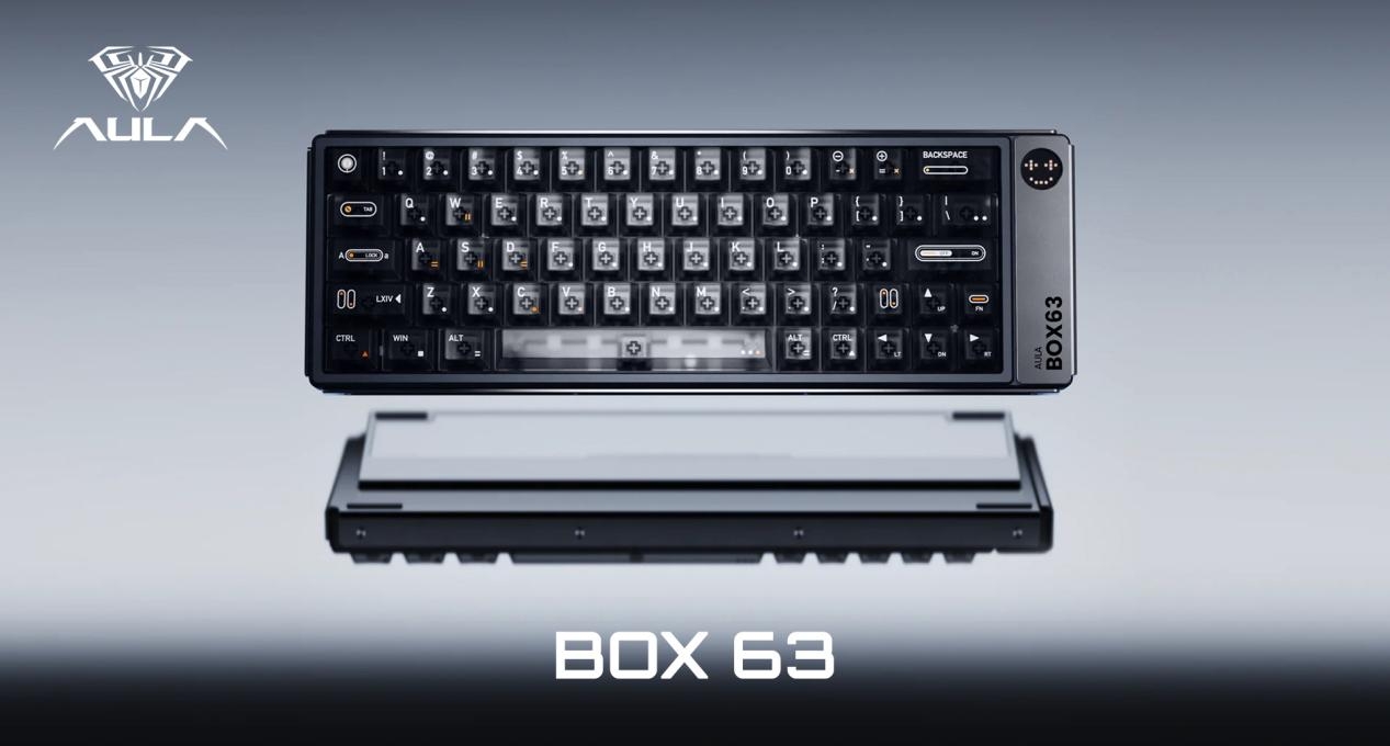 AULA BOX63: Rethinking What a Compact Keyboard Can Be(图2) AULA BOX63: Rethinking What a Compact Keyboard Can Be(图2)
