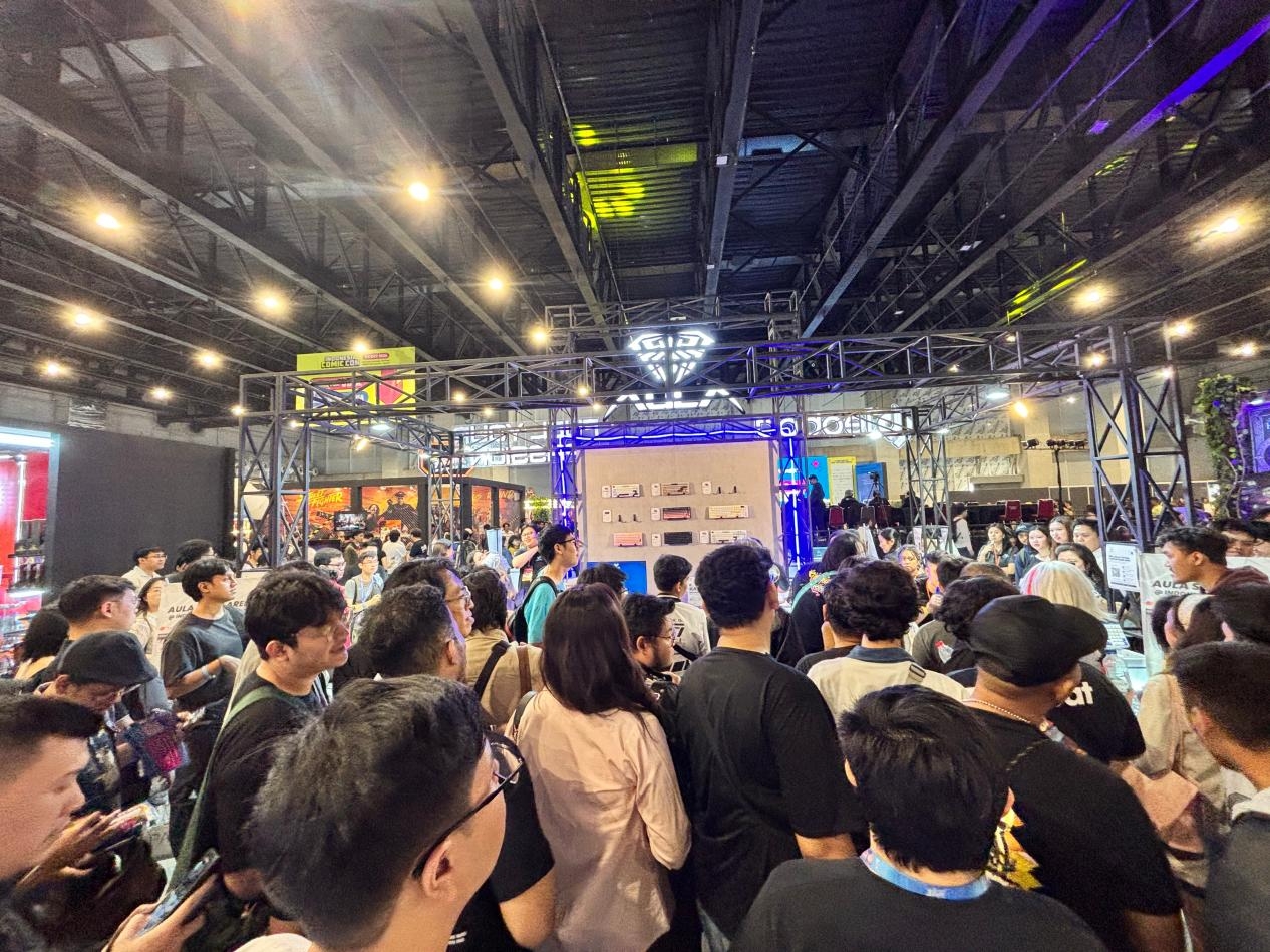 AULA at Indonesia Comic Con: Where Gaming Meets Passion(图2) AULA at Indonesia Comic Con: Where Gaming Meets Passion(图2)