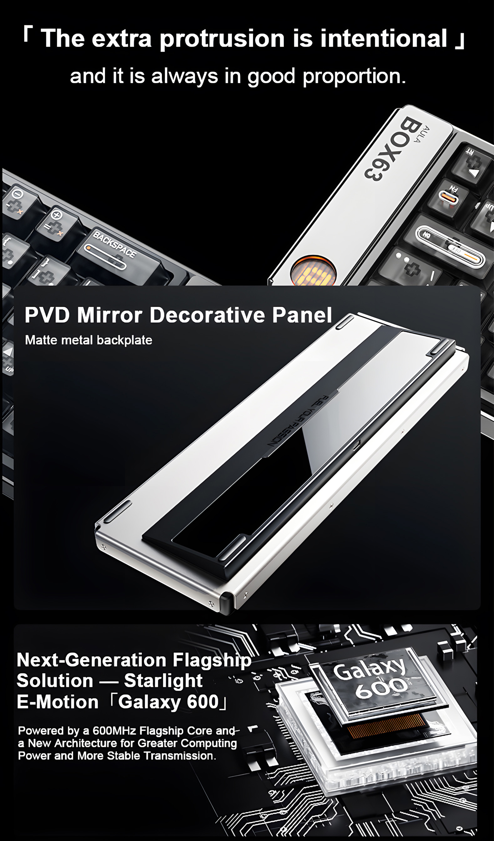 AULA BOX63 Magnetic Switch Keyboard(图2) AULA BOX63 Magnetic Switch Keyboard(图2)