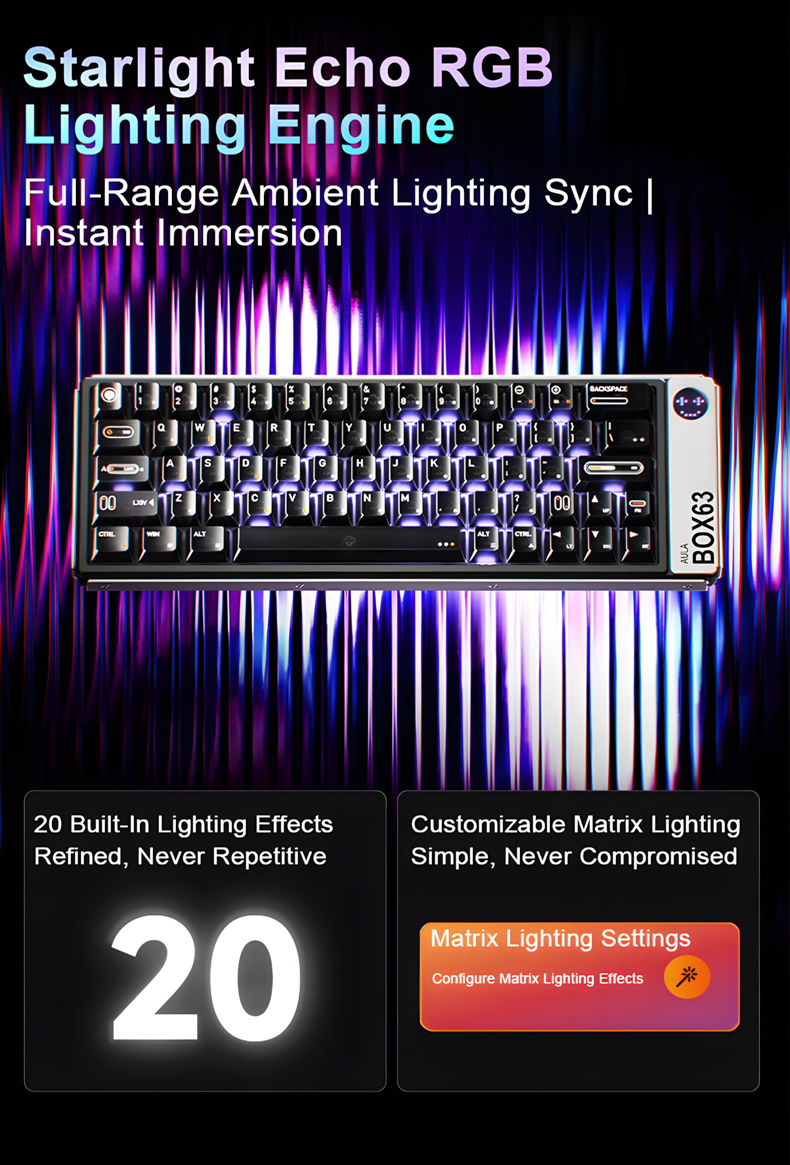 AULA BOX63 Magnetic Switch Keyboard(图18) AULA BOX63 Magnetic Switch Keyboard(图18)