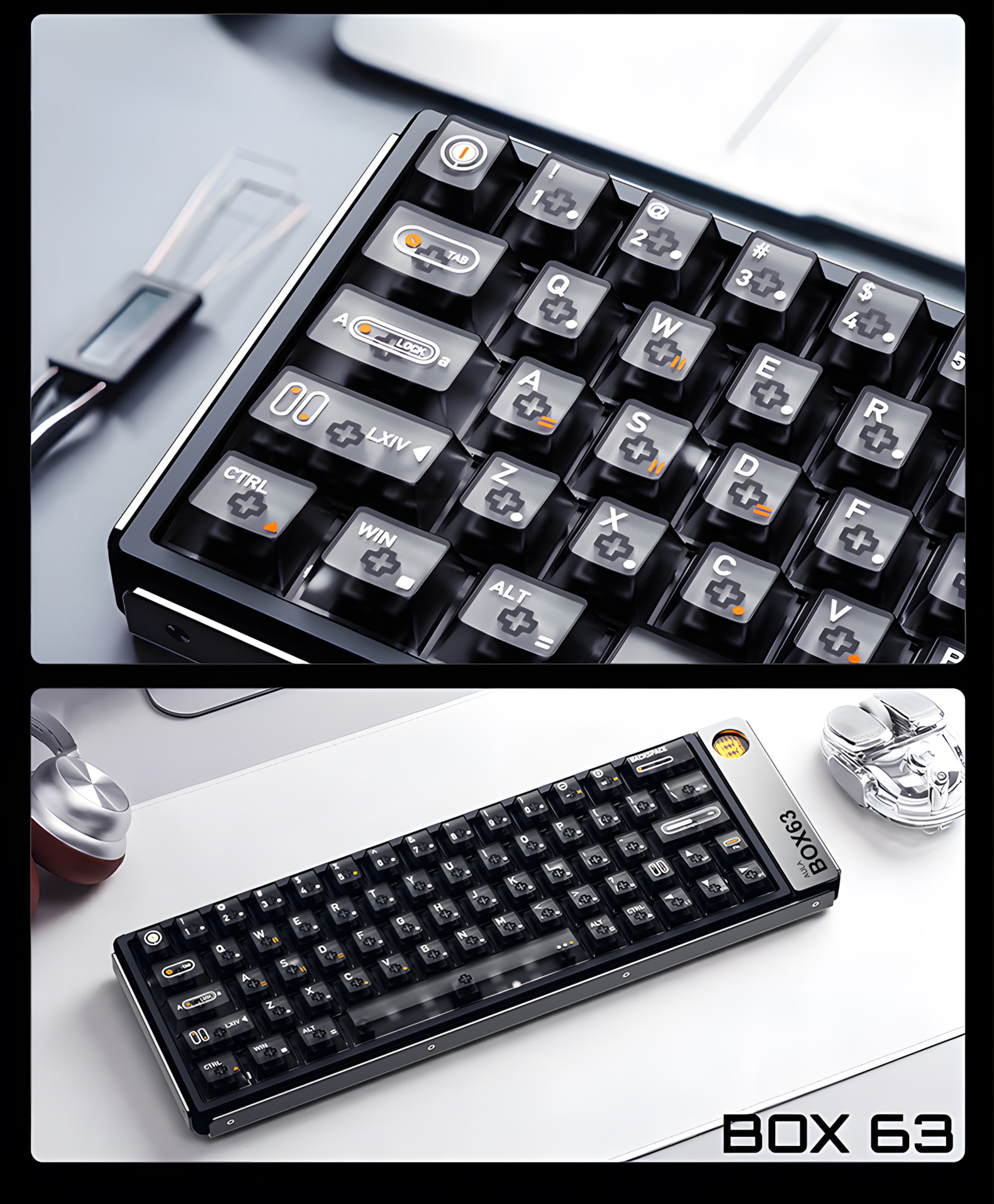 AULA BOX63 Magnetic Switch Keyboard(图21) AULA BOX63 Magnetic Switch Keyboard(图21)