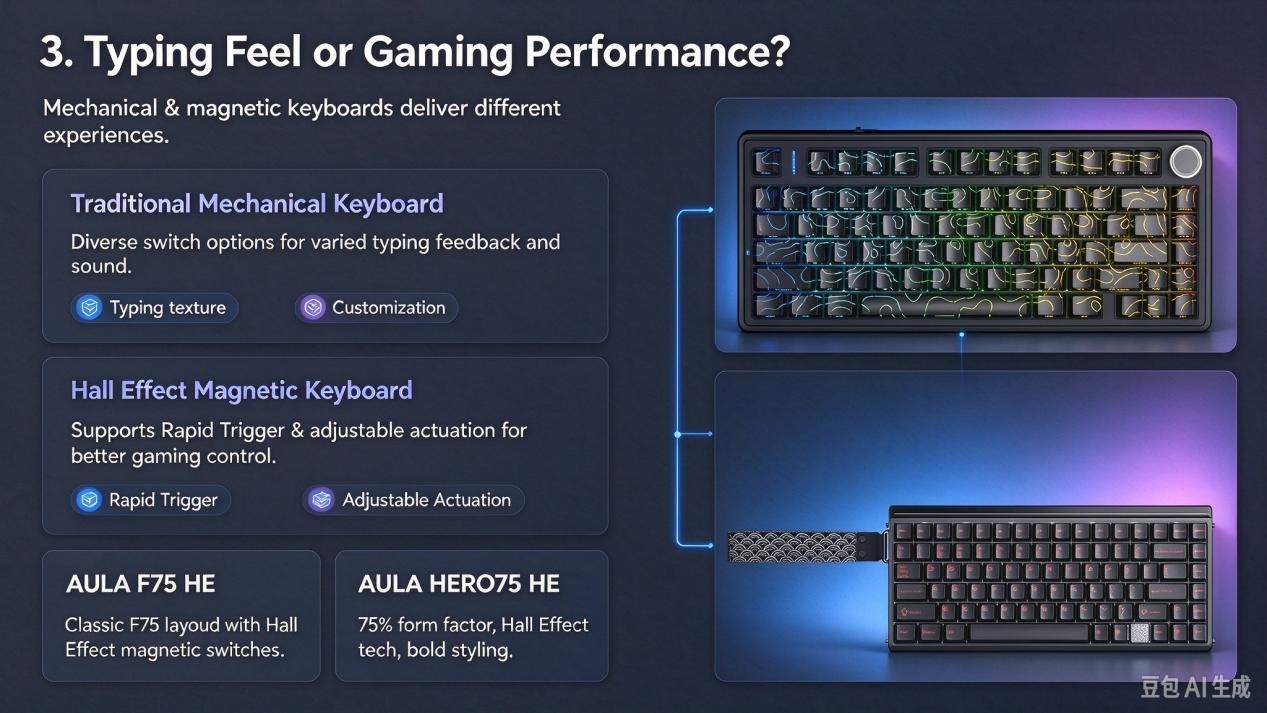 Which AULA Keyboard Should You Buy? A Beginner’s Guide to Choosing Your First Mechanical Keyboard(图4) Which AULA Keyboard Should You Buy? A Beginner’s Guide to Choosing Your First Mechanical Keyboard(图4)